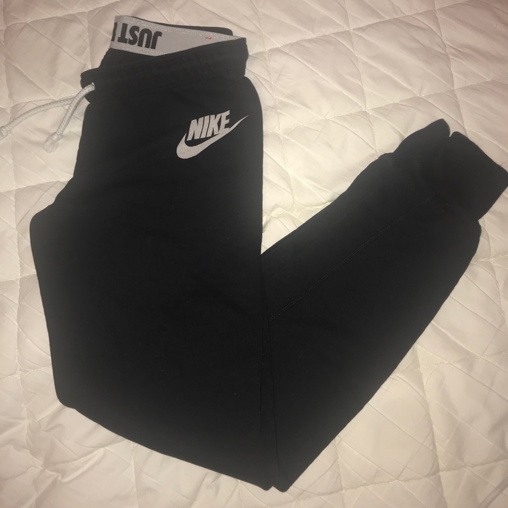 Black NIKE Joggers